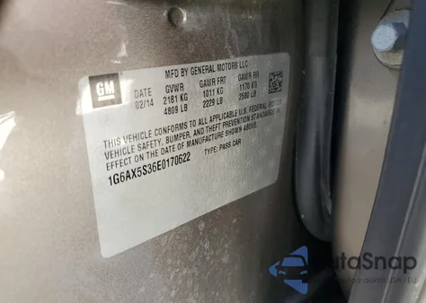 1G6AX5S36E0170622